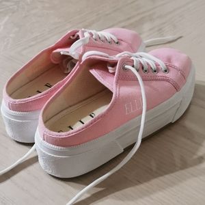 NWOT! Elle Canvas Mules Sneakers